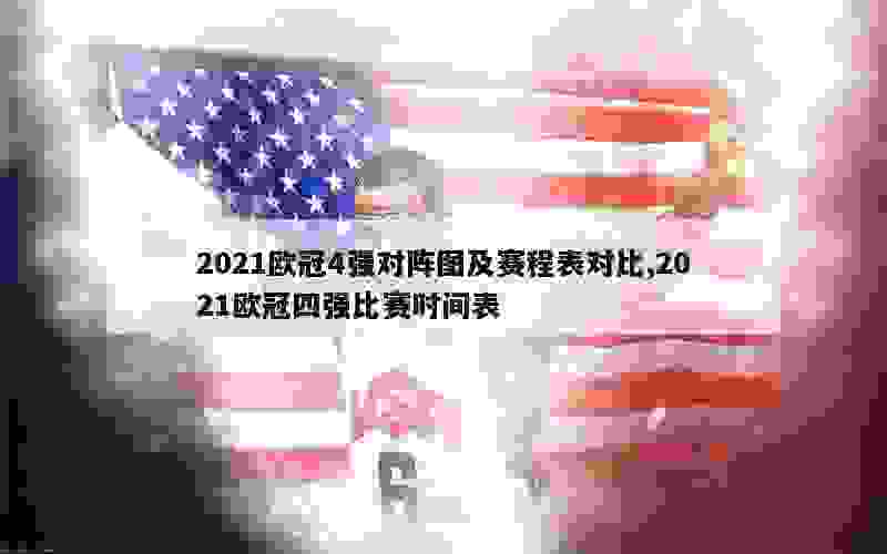 2021欧冠4强对阵图及赛程表对比,2021欧冠四强比赛时间表