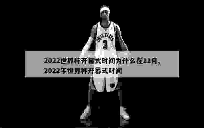 2022世界杯开幕式时间为什么在11月,2022年世界杯开幕式时间