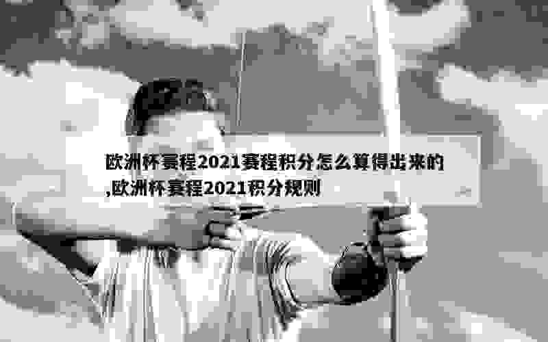 欧洲杯赛程2021赛程积分怎么算得出来的,欧洲杯赛程2021积分规则