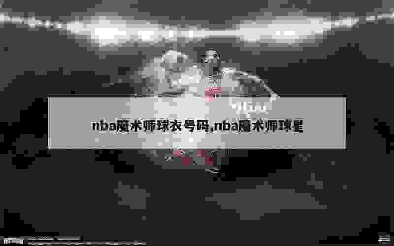 nba魔术师球衣号码,nba魔术师球星