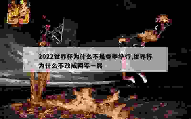 2022世界杯为什么不是夏季举行,世界杯为什么不改成两年一届